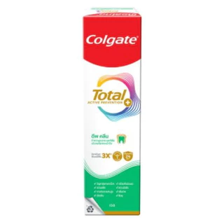 **พร้อมส่ง**ยาสีฟัน คอลเกต โททอลColgate Total มี4สูตร แอคทีฟเฟรช / ชาร์โคล / ดีพคลีน เจล
