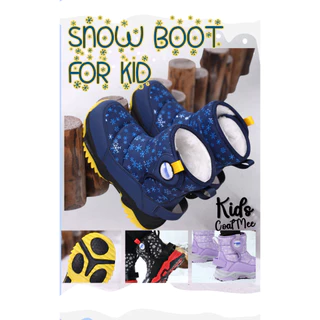 รองเท้าบูทลุยหิมะบุขนหนา สำหรับเด็ก KB37 💖 SNOW BOOT FOR KID