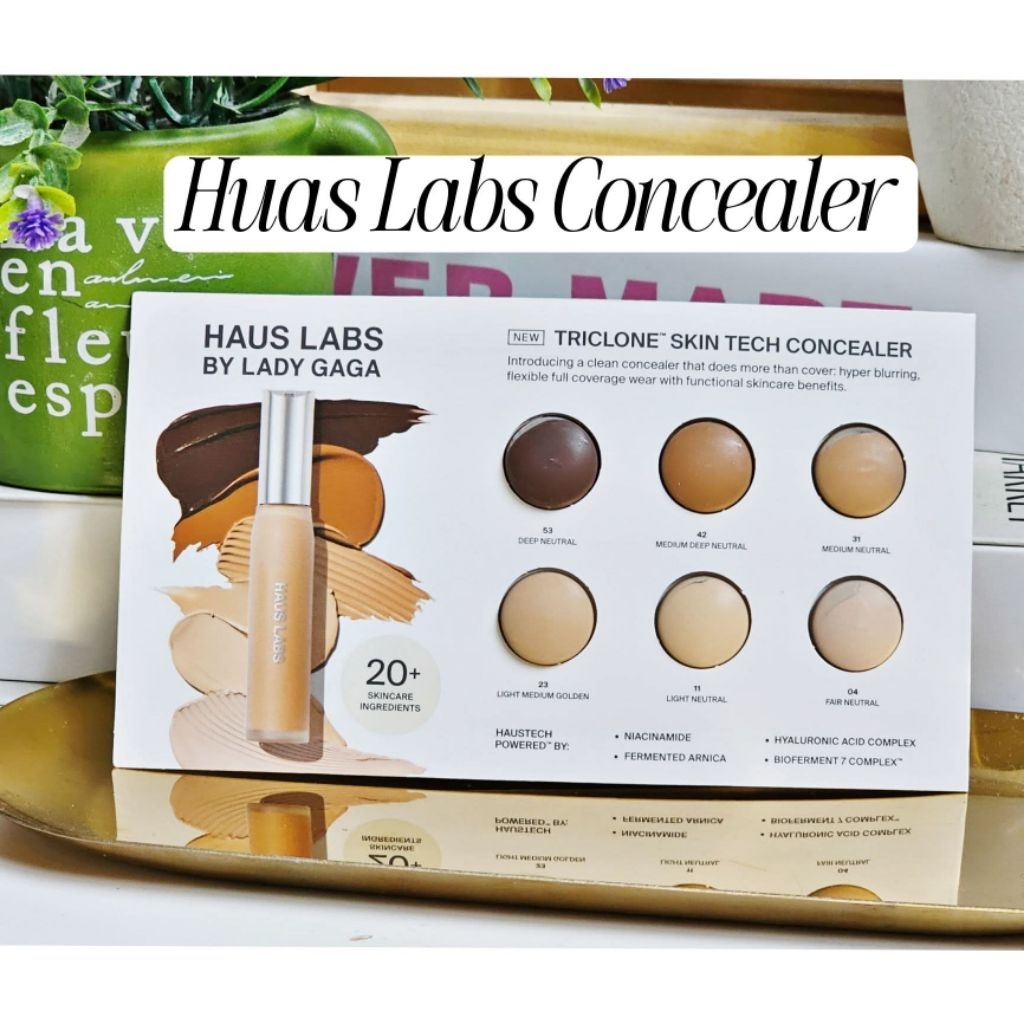 (พร้อมส่ง)Haus Labs TRICLONE™ SKIN TECH HYDRATING + DE-PUFFING CONCEALER
