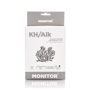 ชุดทดสอบอัลคาไลนิตี้ KH สำหรับตู้ปะการัง MONITOR KH/ALKALINITY TEST KIT For Coral and Reef