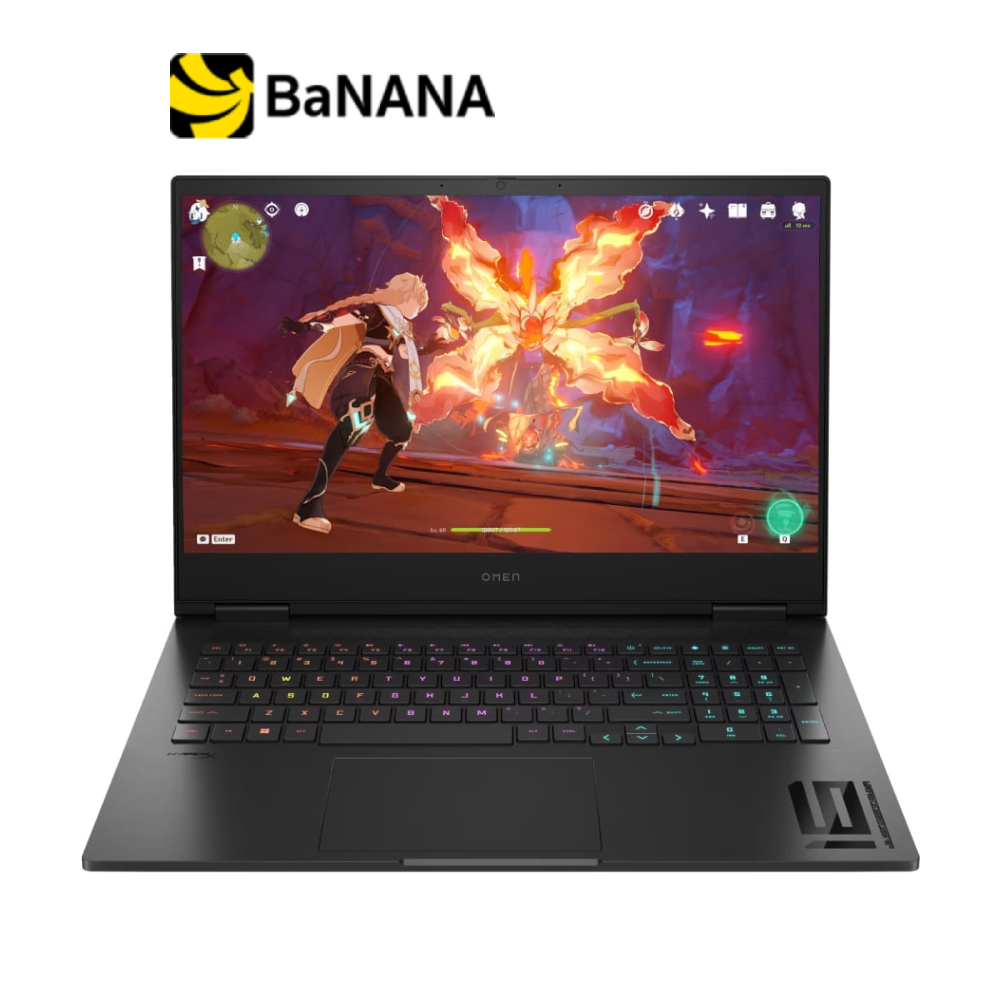 โน๊ตบุ๊ค HP OMEN 16-ap0119AX Black by Banana IT