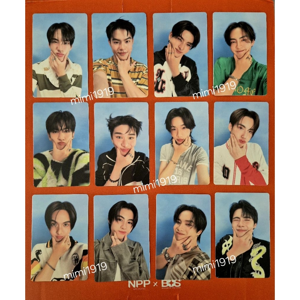 การ์ดอัลบั้มbus the first album warm ray shine