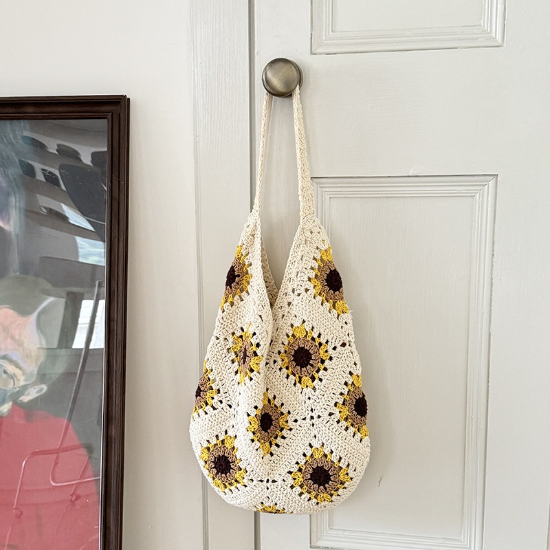 กระเป๋าสาน กระเป๋าสะพายข้างสำหรับผู้หญิง Penny (A550) - รูปที่ 4