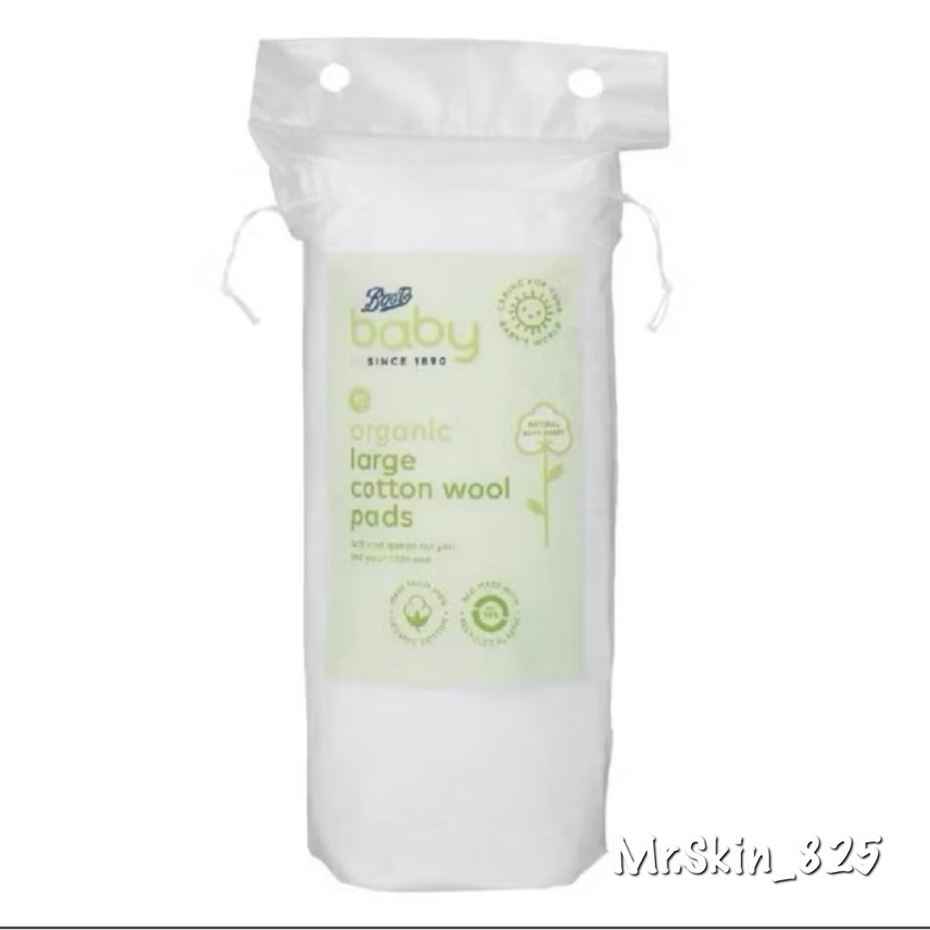 พร้อมส่ง ✅BOOTS BABY สำลี บู๊ทส์ เบบี้ เอ็กซ์ตร้า ลาร์จ คัตตอน วูล แพดส์ 80 แผ่น