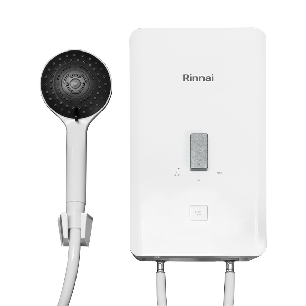 Rinnai เครื่องทำน้ำอุ่น รุ่น BI-350 / BI-450 กำลังไฟฟ้า 3500,4500 วัตต์ หม้อต้มทองแดง