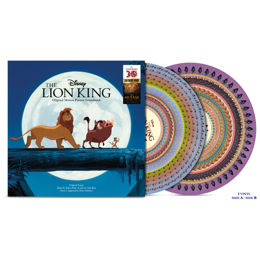 Preorder🔥แผ่นเสียง Vinyl LP The Lion King Collector's Edition Zoetrope Vinyl แผ่นไวนิล