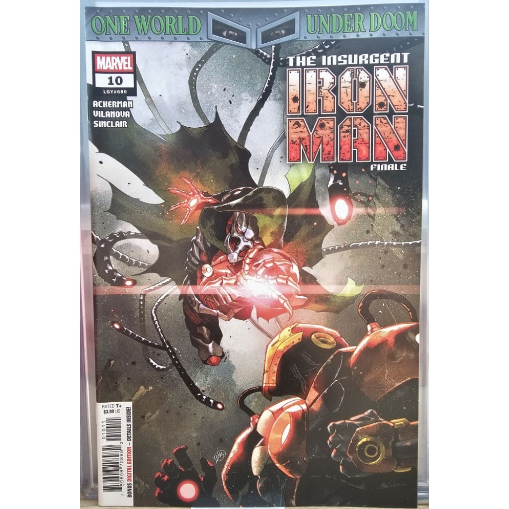 The Invincible Iron Man #10 (LGY #680, Finale – The Insurgent Iron Man)