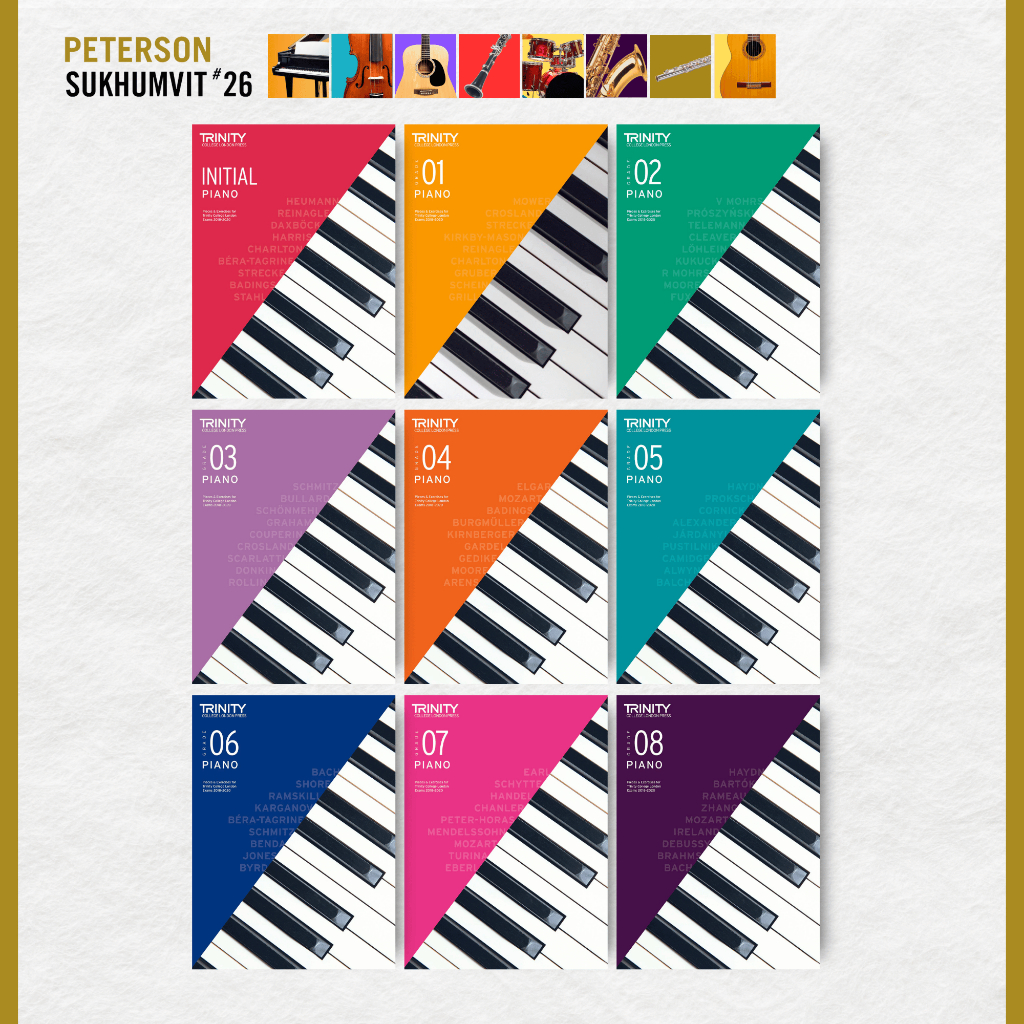 Trinity College London Piano Exam Pieces & Exercises 2018-2020