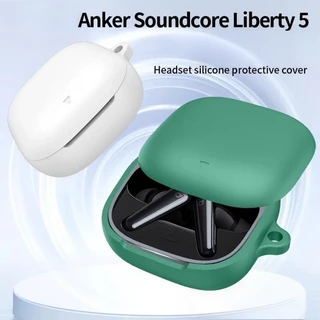 เคส สําหรับ Anker Soundcore Liberty 5 เคสกันรอย เคสหูฟังสําหรับ สายคล้องคอ หูฟังไร้สาย หูฟังบลูทูธ Earphone Case Cover