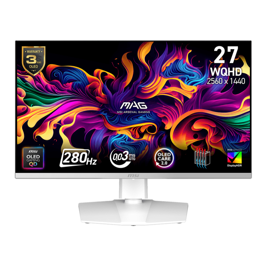 [Pre-Order] MSI MAG 272QPW QD-OLED X28 Monitor จอคอมพิวเตอร์