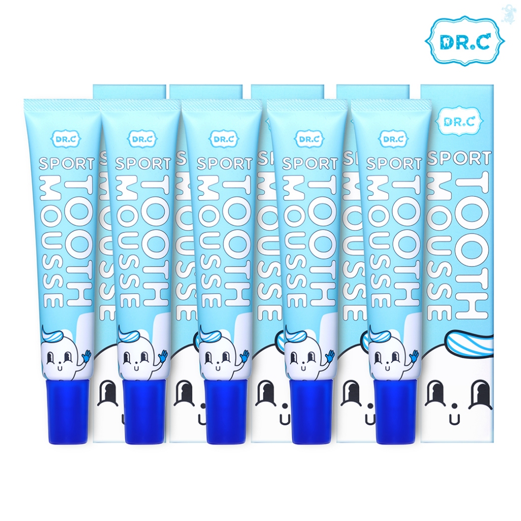 DR.C Sport Tooth Mousse (5x30 g) ครีมทาฟันลดอาการเสียวฟัน