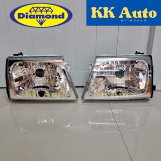 ไฟหน้าไทเกอร์ D4D ปี 2002-2003 TOYOTA TIGER D4D โตโยต้า ไทเก…