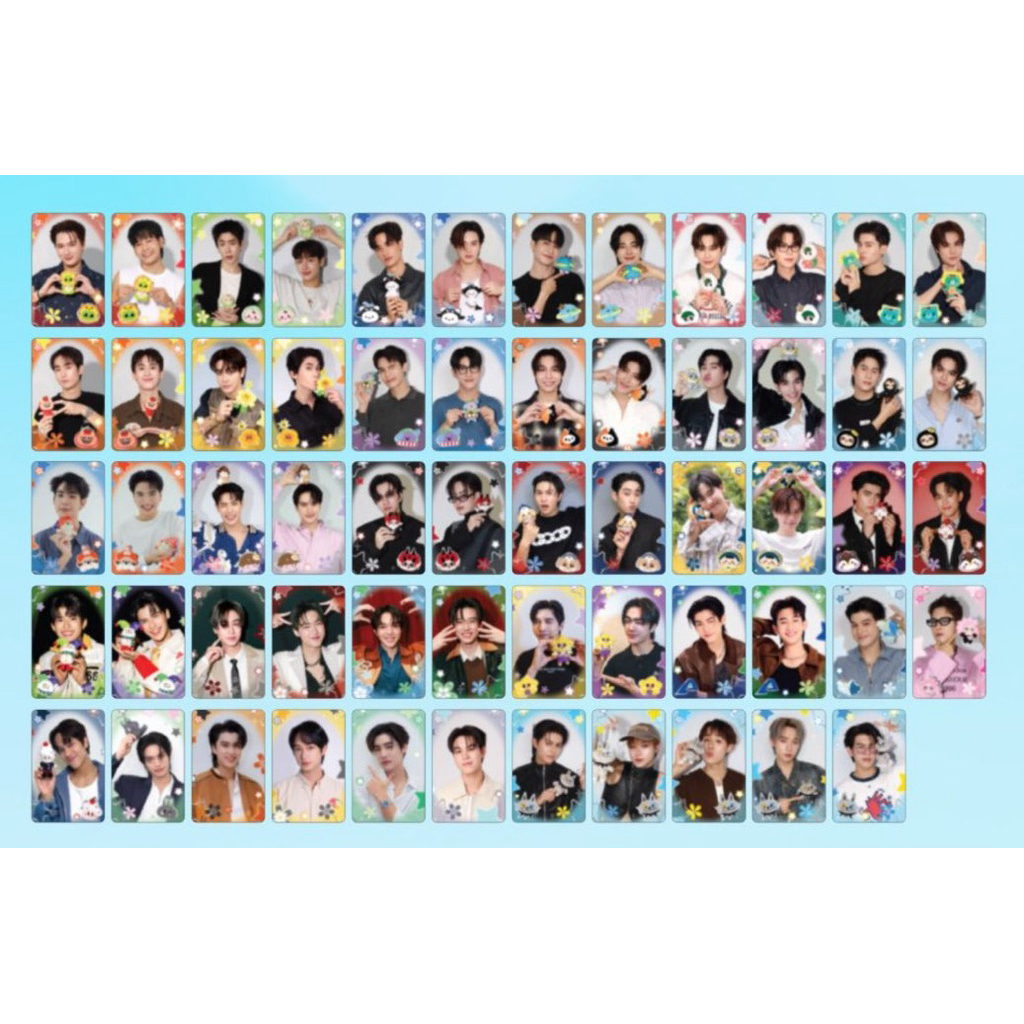 (พร้อมส่ง) แบบแยกใบ | Boy random card GMMTV POPUP NAGOYA