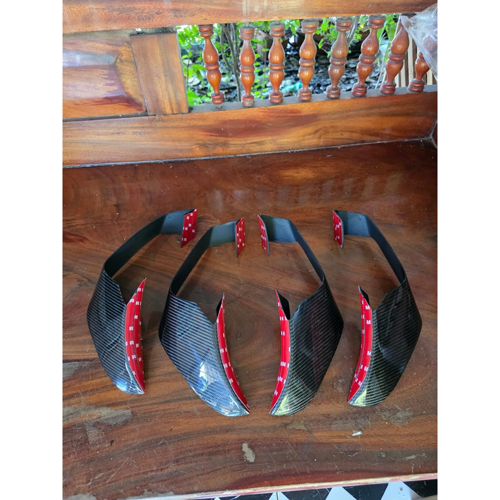 วิงเล็ต R7 เพียวคาร์บอนแท้ Carbon fiber 100% วิงเลทR7 Yamaha R7