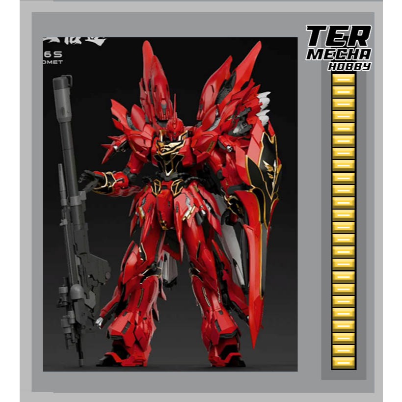 Comet Technology MG 1/100 The Red Comet Sinanju VER GK