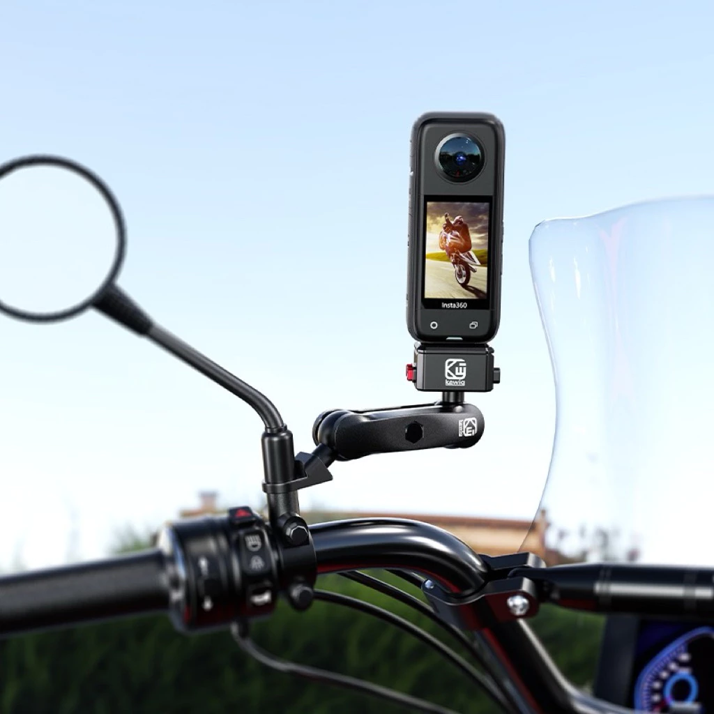 Kewig R22A ที่ยึดกล้องสำหรับติดมอเตอร์ไซค์แบบ(ปลดเร็ว) พร้อมกันขโมย thumbnail 7
