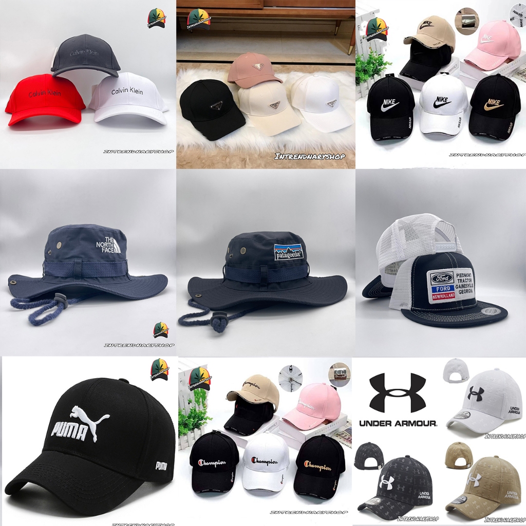 หมวกแฟชั่น Sale 3ใบ100 (มีตำหนิเล็กน้อย) ราคาถูก หมวกแก๊ป บัคเก็ต Cap Bucket Fashion