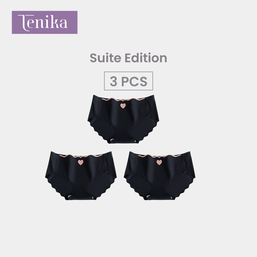 TENIKA  กางเกงในผู้หญิง Ice Silk Panties (Set 3)