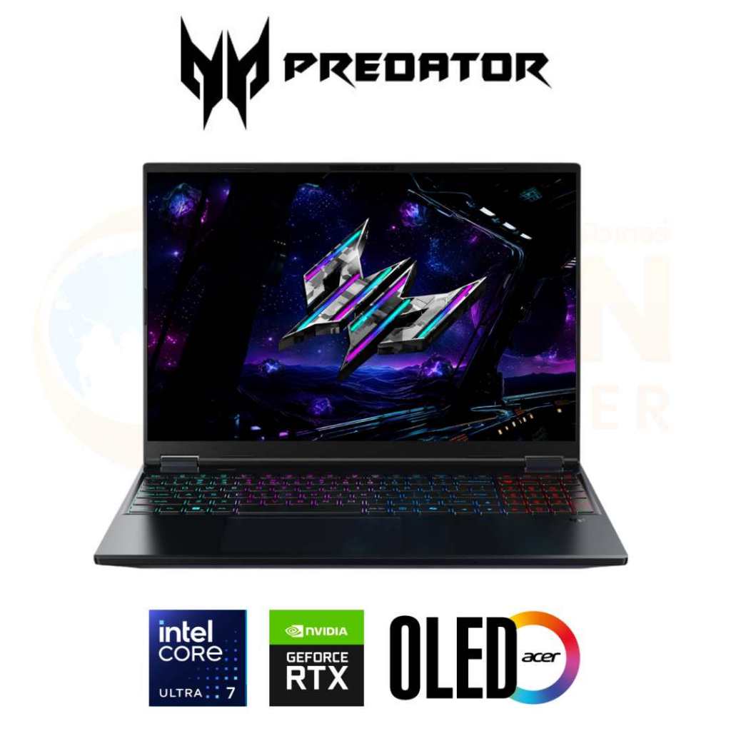 ACER PREDATOR HELIOS NEO 16S AI PHN16S-71-79S1 INTEL CORE ULTRA 7 255HX/RTX 5060/16GB/512GB/WIN11/ปร