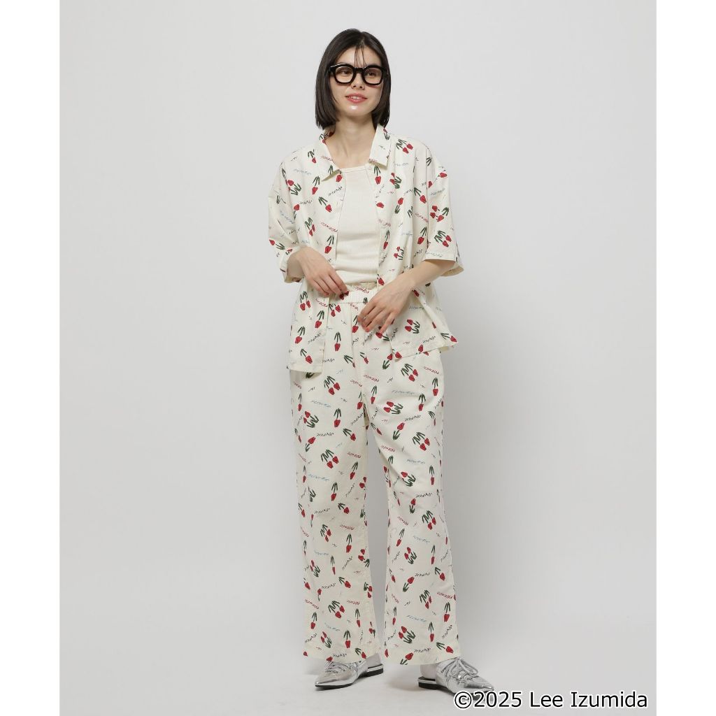 niko and ... [IZUMIDA LEE] Collaboration graphic pattern pants