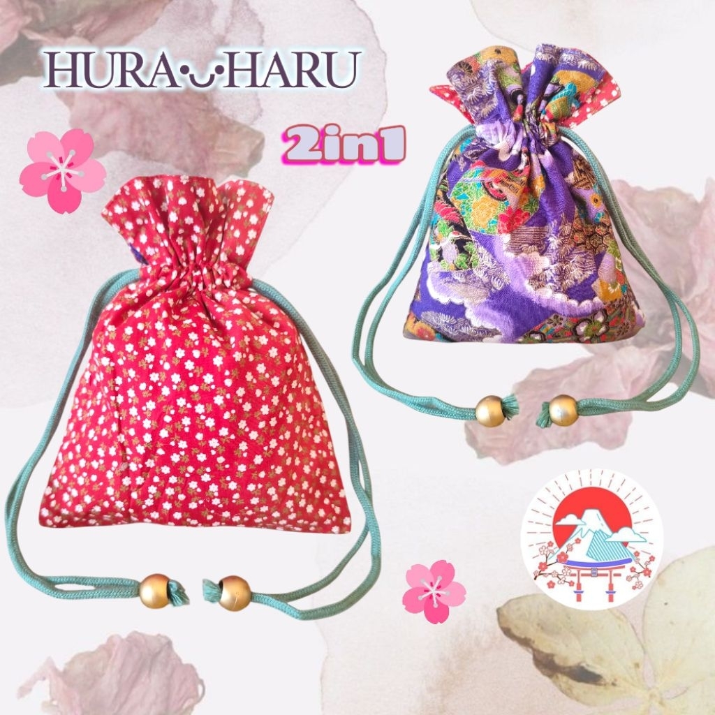 กระเป๋า ใส่ของ ผ้าญี่ปุ่น🇯🇵🌸 ✨ R 004