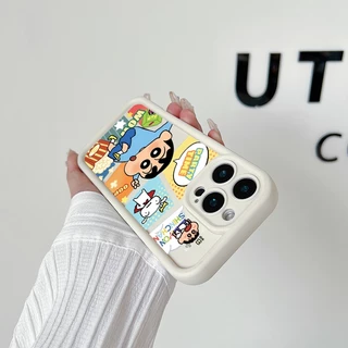 น่ารักจัง Crayon Shin-chan เคส Vivo Y17/Y12/Y15/Y11/Y12i Y17s/Y28 5G Y20/Y20i/Y20s Y11S/Y12S Y50/Y30/Y30i Y17/Y12