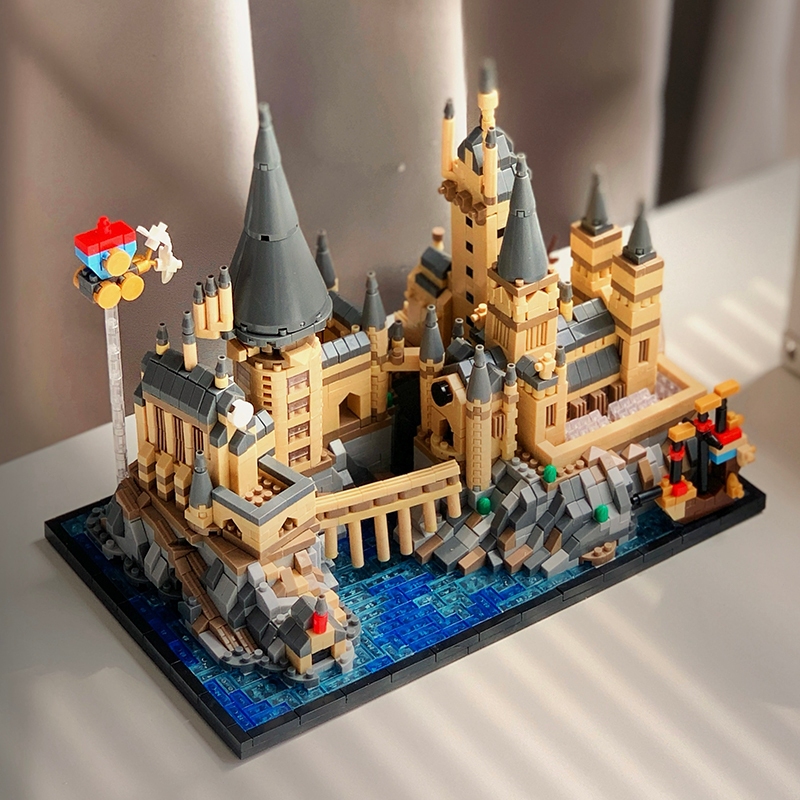 ส่งจากไทย ตัวต่อ ปราสาทฮอกวอตส์ Hogwart Castle 2743ชิ้น ตกแต่งปราสาท ของเล่นและของสะสม