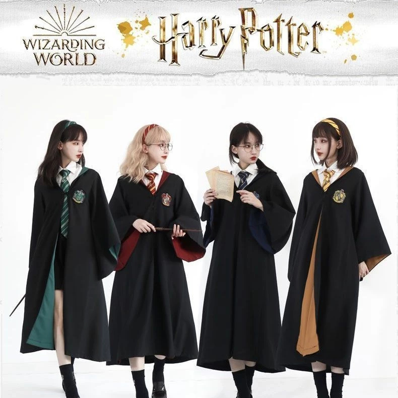 โรงเรียนรูบิคคิวบ์ ชุดพ่อมด ผ้าพันคอแฮรี่พอตเตอร์ เสื้อคลุมแฮรี่พอตเตอร์ ชุดแฮรี่พอตเตอร์ ชุดแฮรี่ เนคไทแฮรี่