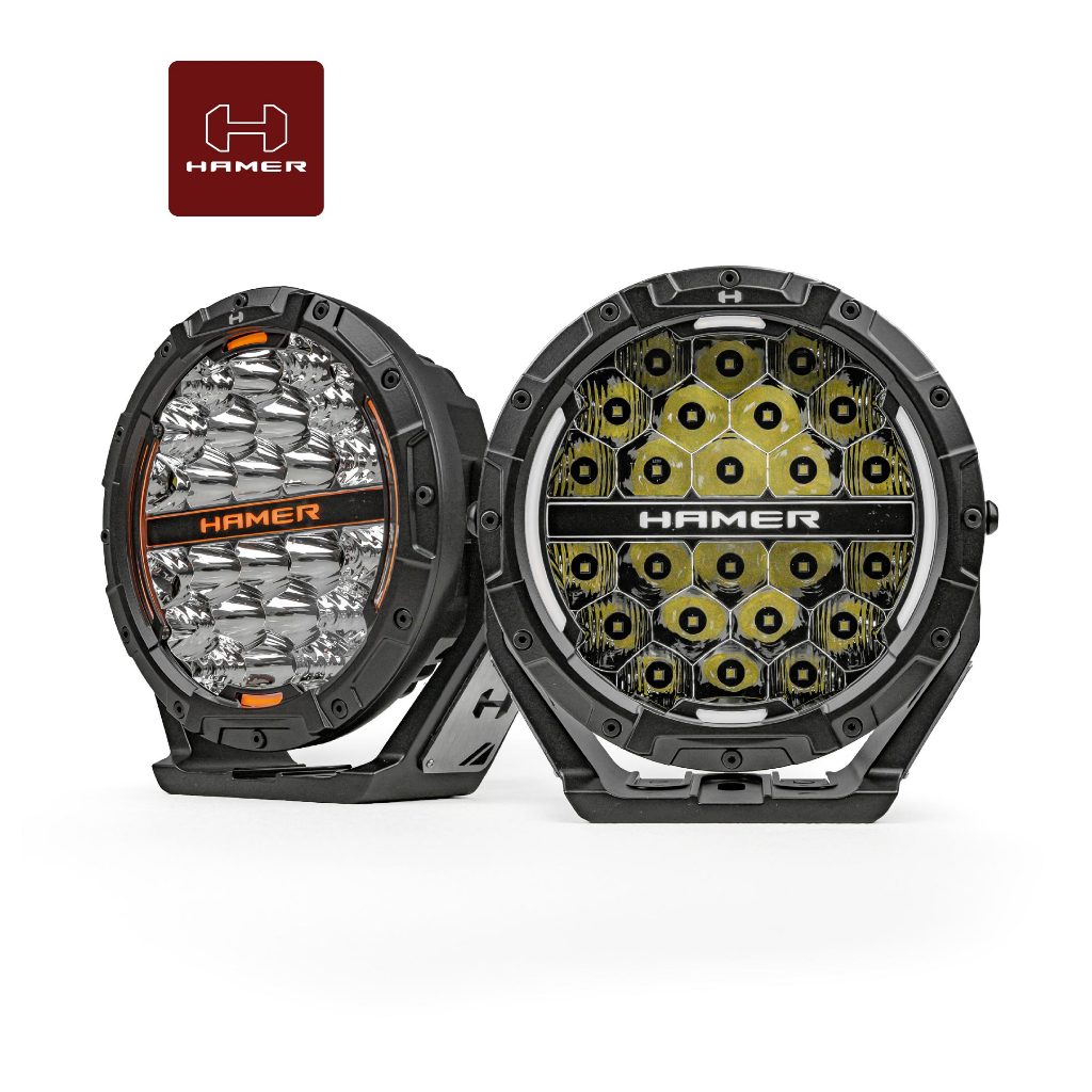 HAMER4x4 DRIVING LIGHT HAMER LED 7.0นิ้ว กับ 9.0นิ้ว DRIVING LIGHT  (ราคา/คู่)