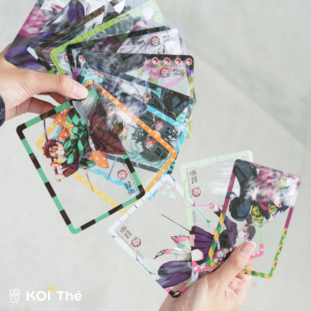 การ์ด PVC KOI The โคอิเตะ x ดาบพิฆาตอสูร ปราสาทไร้ขอบเขต Character PVC Card Demon Slayer: Infinity C