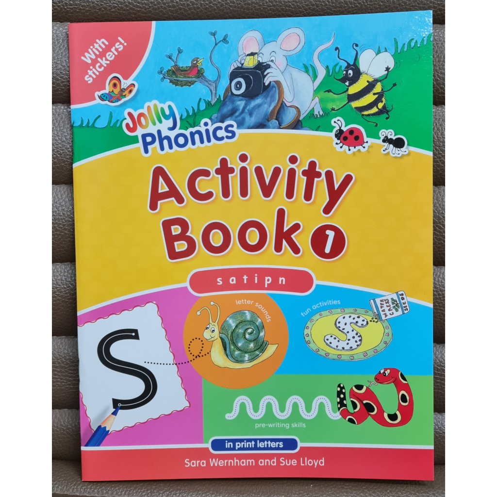 PP Jolly Phonics Activity book 1,2,3,4,5,6,7: In Print letters