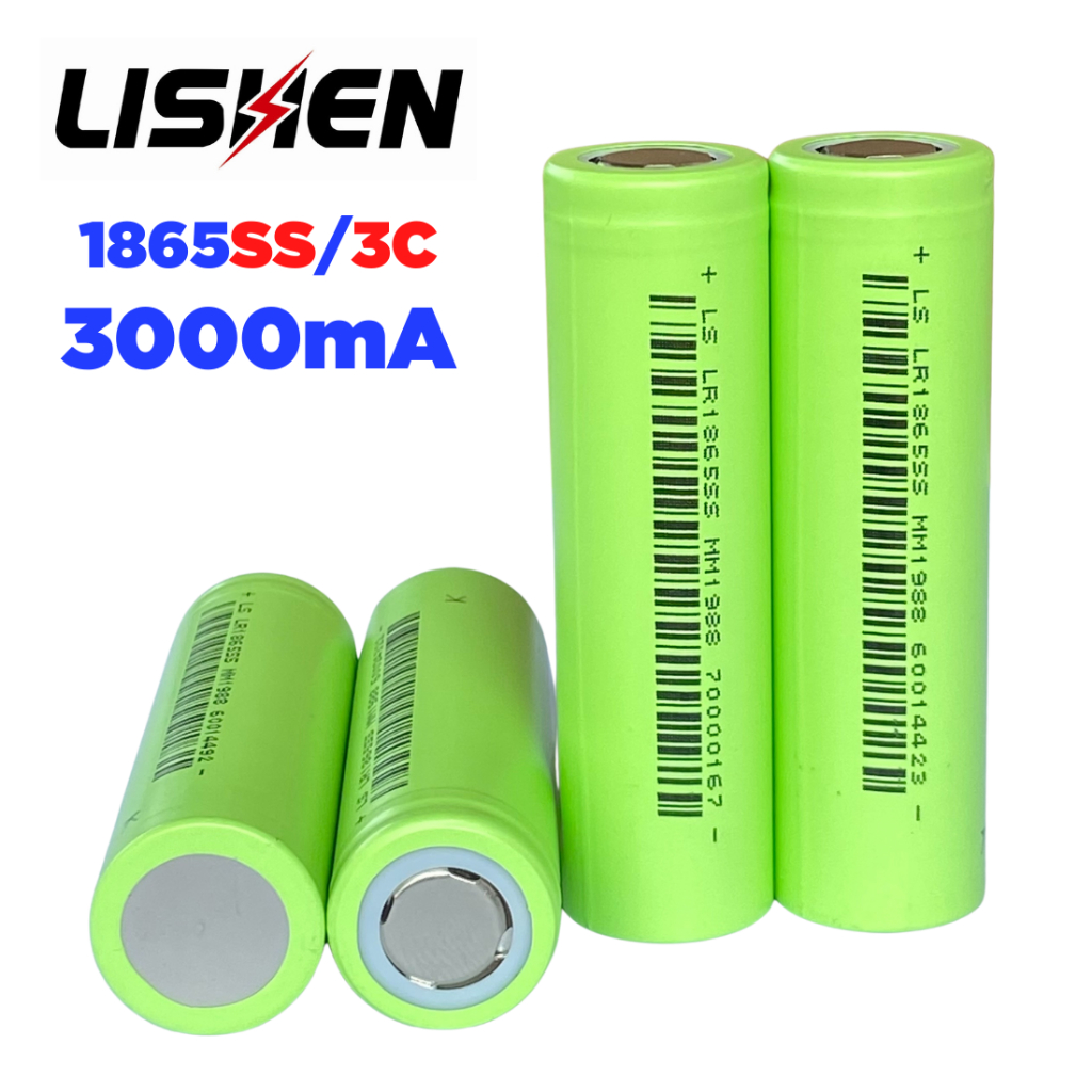ถ่านชาร์จ 18650 3000mA Lishen LR1865SS ถ่านสว่านไร้สาย ของเล่น เหมาะกับงานงานทั่วไป 【ราคา 1 ก้อน】