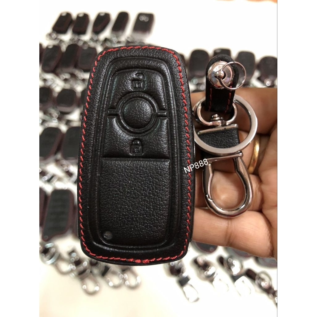 ซองหนังหุ้มกุญแจรถยนต์FORD RANGER,FORD Everest,FORD Fiesta(หนังPU)