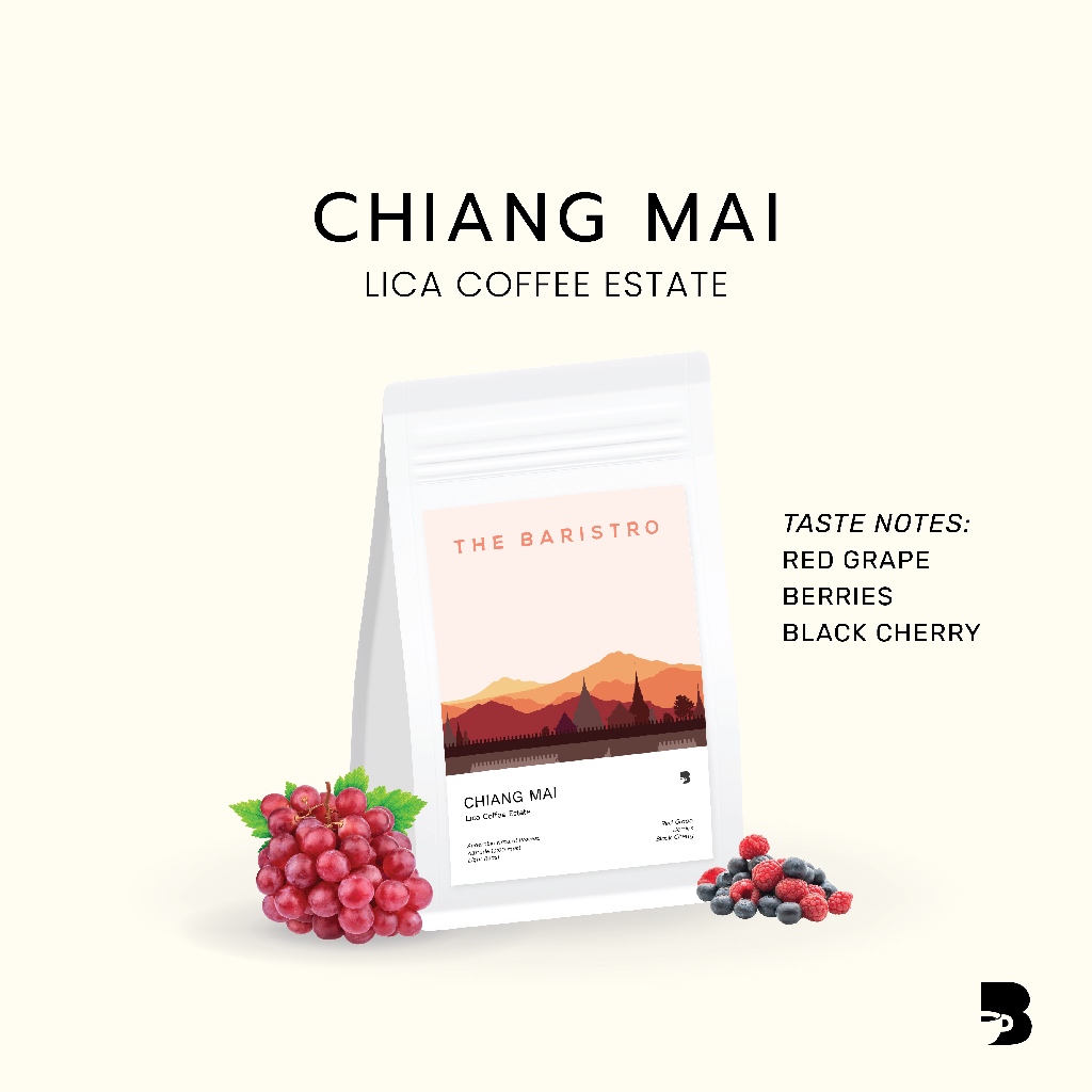 เมล็ดกาแฟ คั่วอ่อน - Chiang Mai Lica Coffee Estate