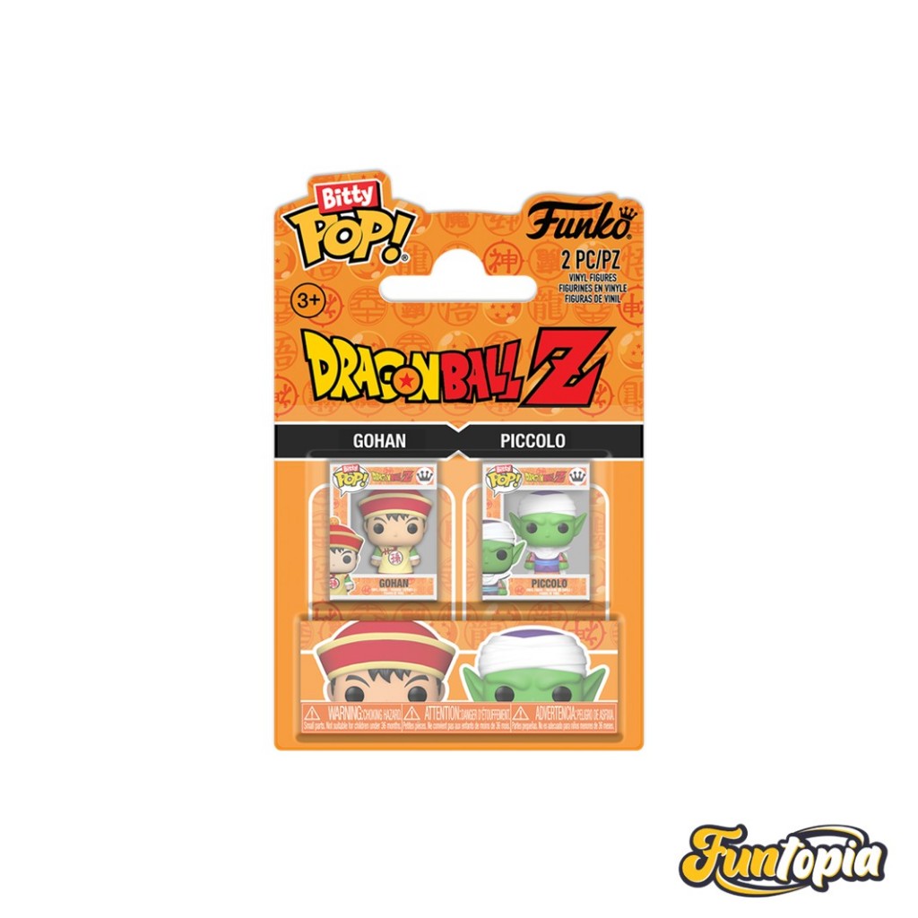 Funko Bitty POP! (88926) - Gohan & Piccolo Bitty POP!: Dragon Ball Z  (Pack 2)