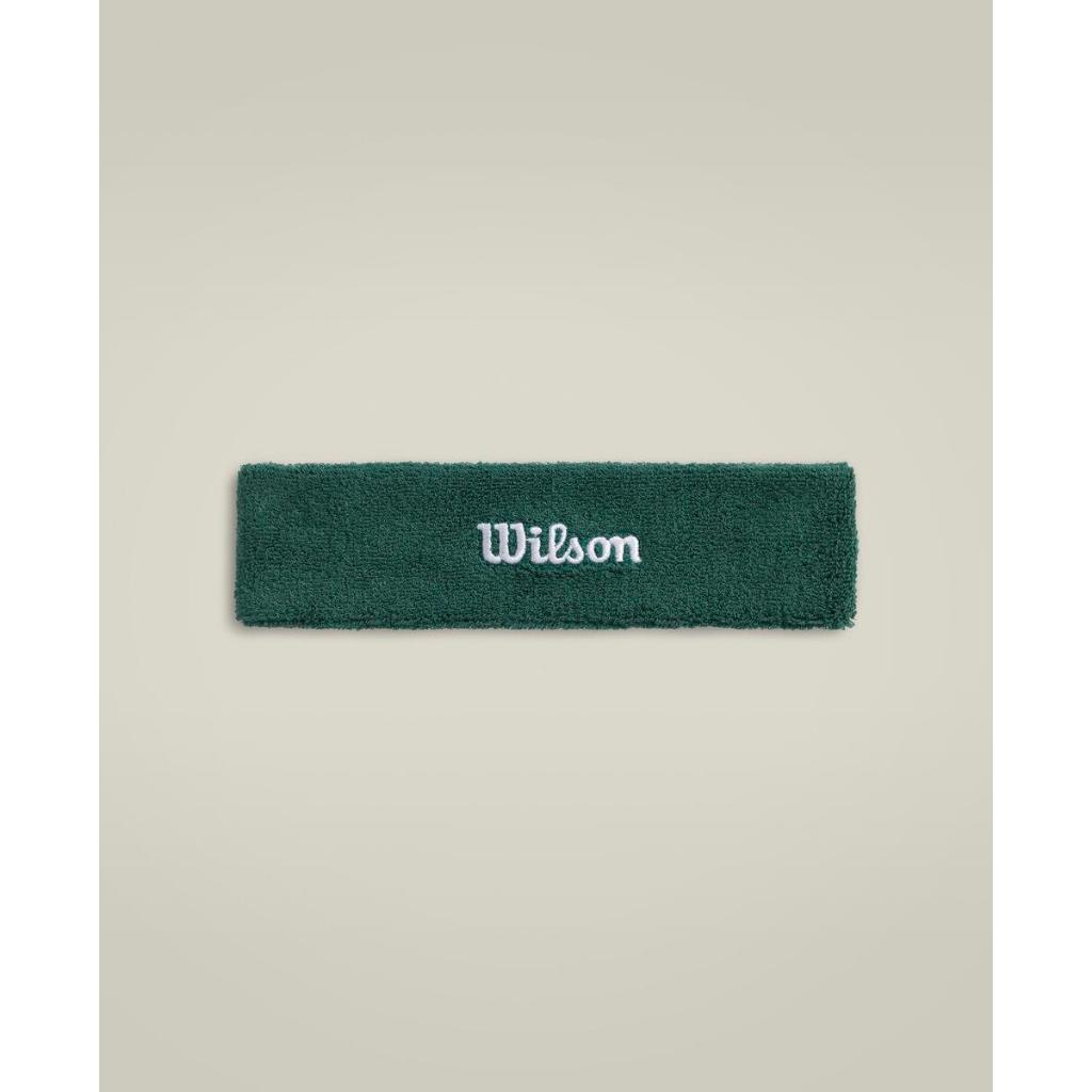 Wilson Unisex TERRY LOGO HEADBAND WU00019511GNG Official Store