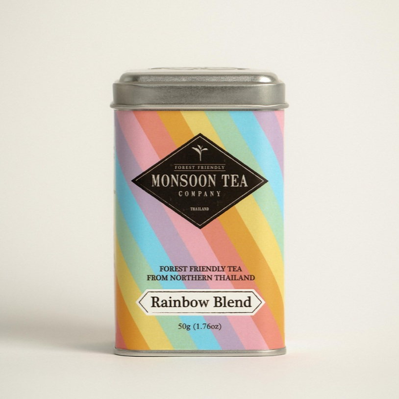 ชาผสม 5 ชนิด Rainbow Blend ชา Forest Friendly Tea จากภาคเหนือ ชาป่าชาไทยสุดพรีเมียม