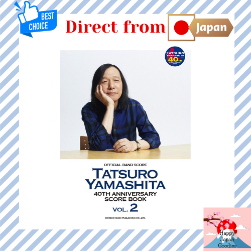 Official Band Score Tatsuro Yamashita / 40th Anniversary Score Book Vol.2 (Band Score) [Direct from 