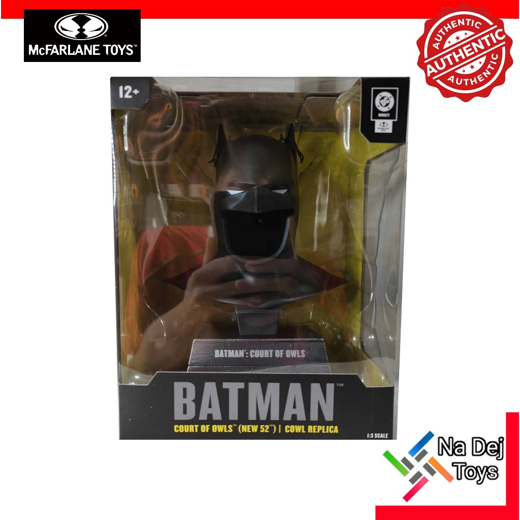 Batman (Court of Owls) Cowl Replica DC Direct McFarlane Toys 1/3 Figure หน้ากากแบทแมน (คอร์ท ออฟ อาว