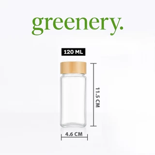 ขวดเครื่องปรุง 120ML ขวดแก้วใส่เครื่องปรุง ขวดแก้วใส่น้ำตาล เกลือ ผงชูรส ฝาไม้ ฝาอลูมิเนียม พร้อมจัดส่งจากกทม