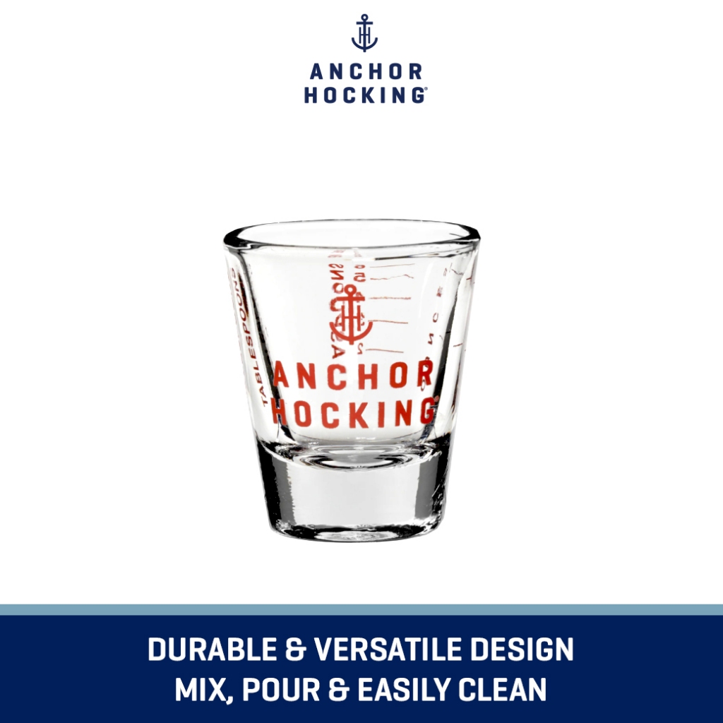 แก้วตวง 1 Oz Anchor Hocking  (1ใบ, 2 ใบ, 6 ใบ)