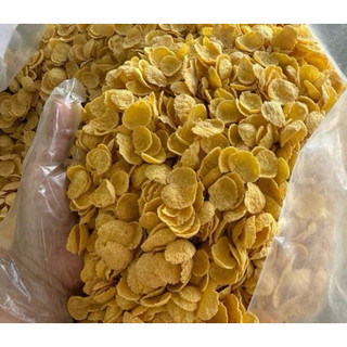 คอร์นเฟลก ไม่เคลือบคาราเมล คอร์นเฟลกแผ่นบาง รสชาติอร่อยกรอบ