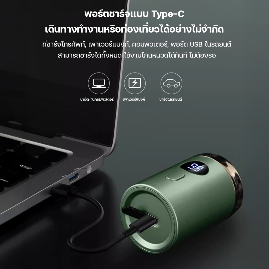 Keluer Mini Shaver เครื่องโกนหนวดไฟฟ้า เครื่องโกนหนวด รุ่นพกพา เครื่องโกนหนวดขนาดพกพา กันน้ำได้ทั้งตัว - รูปที่ 4
