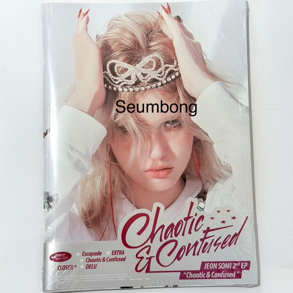 พร้อมส่ง JEON SOMI 2nd EP ALBUM ‘Chaotic & Confused’ Chaotic Ver.