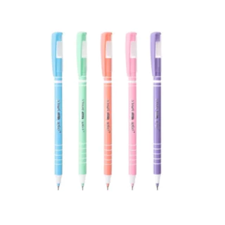 ปากกาลูกลื่น เอลเฟ่นElfen รุ่น LISO SMILE หมึกน้ำเงินหัว 0.5 มม.