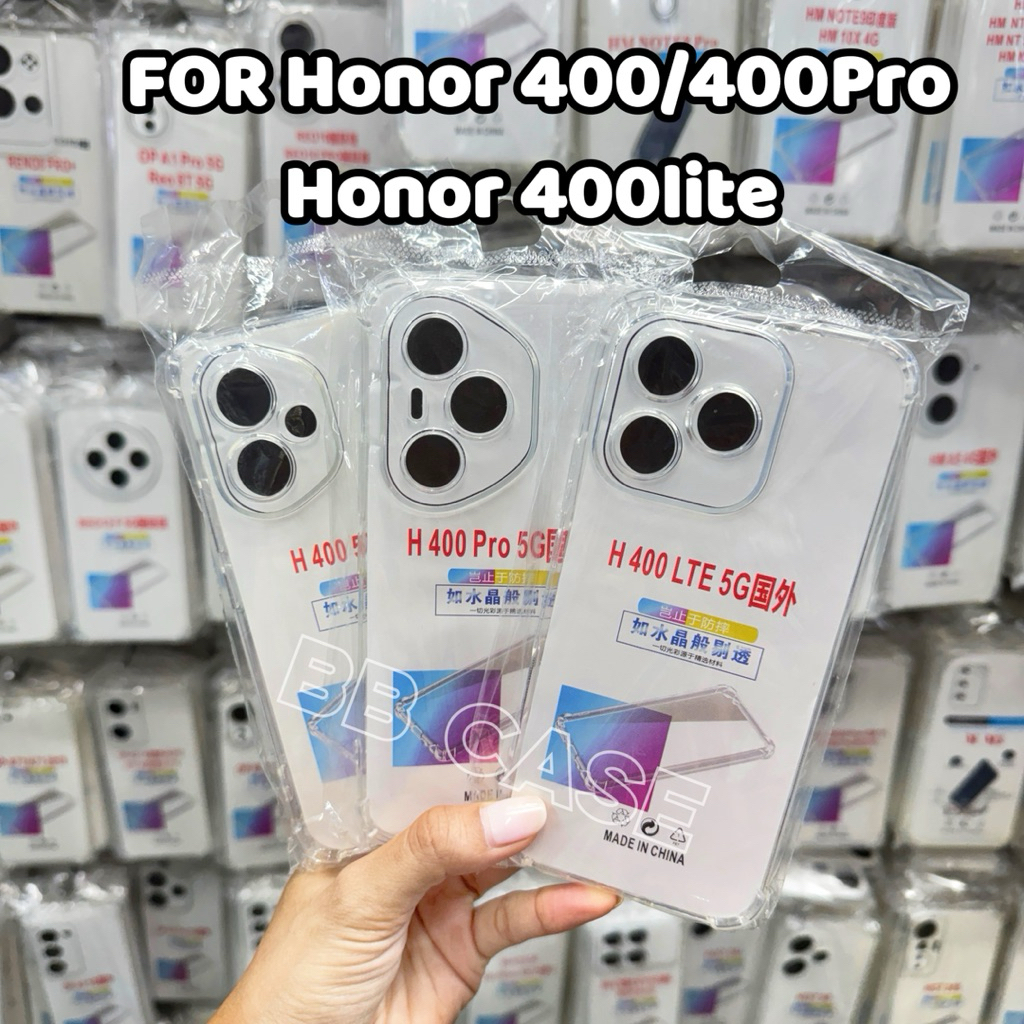 เคสTPUใสกันกระแทก รุ่น Honor 400 Honor 400Pro Honor 400lite เคสใสกันมุมกันขอบ แบบนิ่ม บิดงอได้ สินค้าพร้อมจัดส่งในไทย