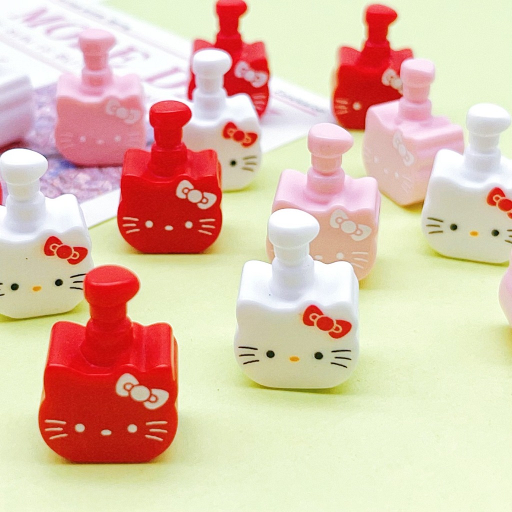 j428ที่กดสบู่คิตตี้ของจิ๋วของเล่นดีไอวายแพ็คละ 10 ชิ้น