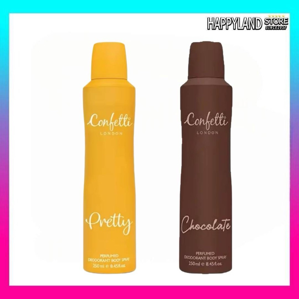 Confetti London Body Spray บอดี้ สเปรย์ 250ml คอนเฟตติ ลอนดอน  250มล.