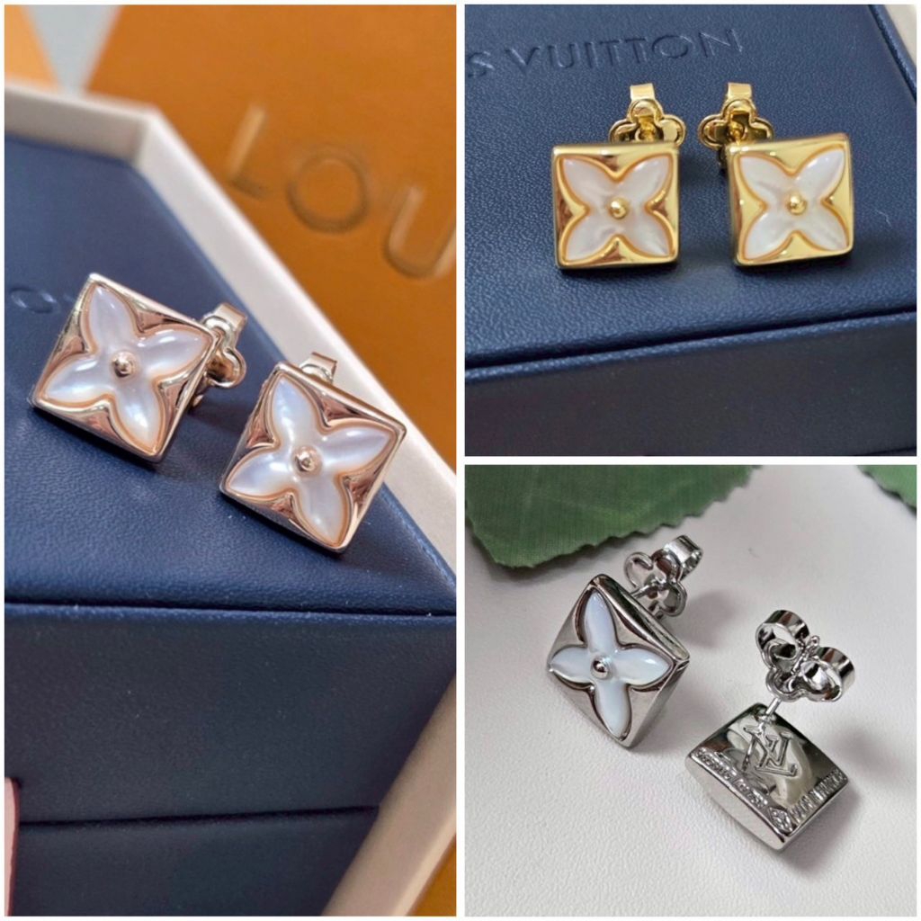 ต่างหูLv งานสวย งานคุณภาพVIP งานเทียบงานสวยเป๊ะ ส่งจากไทย🇹🇭