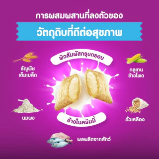 Whiskas วิสกัส อาหารแมวชนิดเม็ด ลูกแมวและแมวโต ขนาด 2.7- 3 Kg.